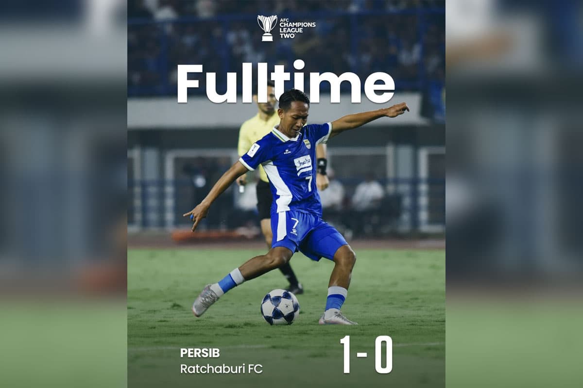 Meski Bungkam Ratchaburi FC, Persib Bandung Gagal Melaju di Piala AFC